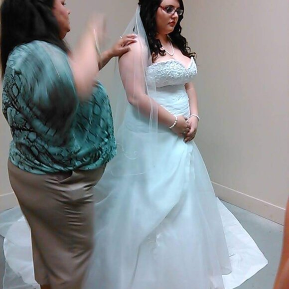 Ball Gown Style Wedding Dress - Picture 2 of 5